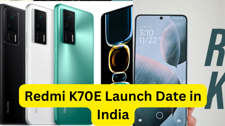 Redmi K70E Launch Date in India