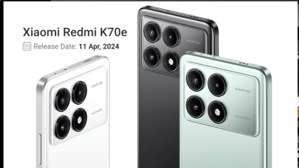 Redmi K70E Launch Date in India