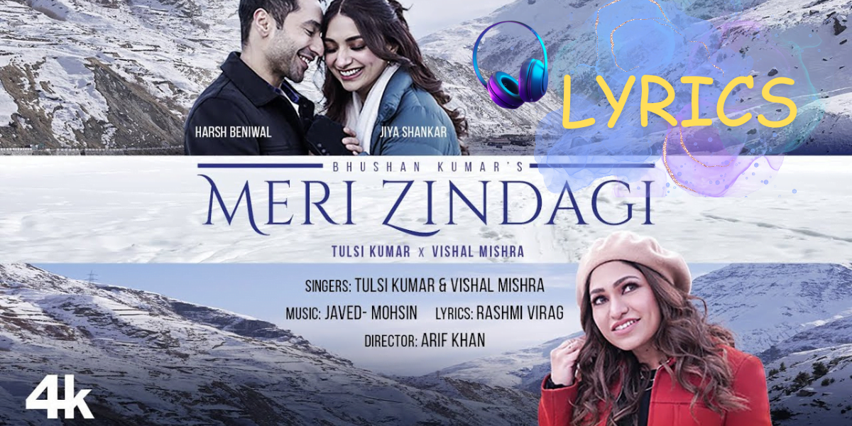 Meri Zindagi Song Lyrics|Tulsi Kumar|Vishal Mishra|Javed– Mohsin |Harsh B | Jiya S|Meri Zindagi Song Lyrics Best 2024